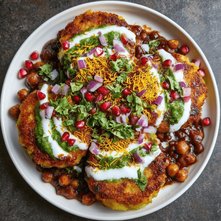Aloo Tikki Chaat