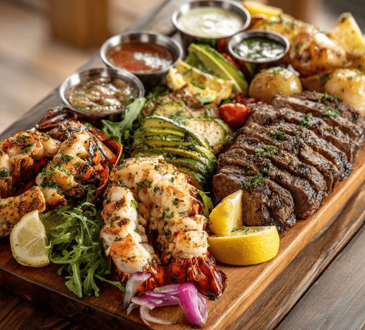 Garlick-Ghee Surf & Turf