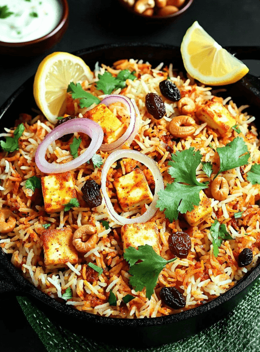 Paneer Biryani