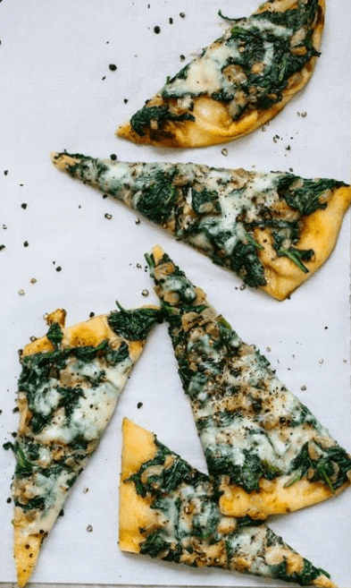 Saag Paneer Pizza