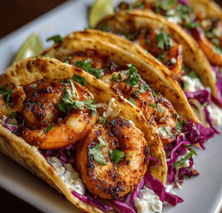 Spicy Shrimp Tacos